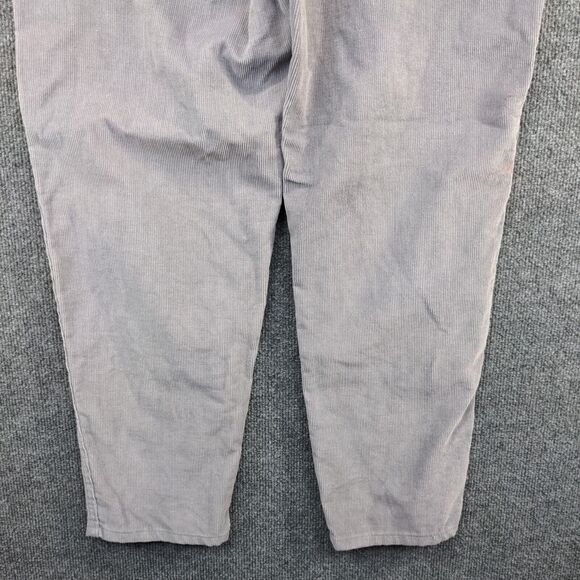 Branders Men's Corduroy Pants Gray 34x30 Cotton Blend 5-Pocket - Picture 9 of 13